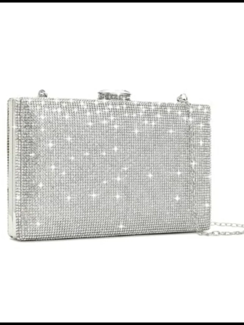Rhinestone Evening Clutch Sparkling Wedding Party Bag
